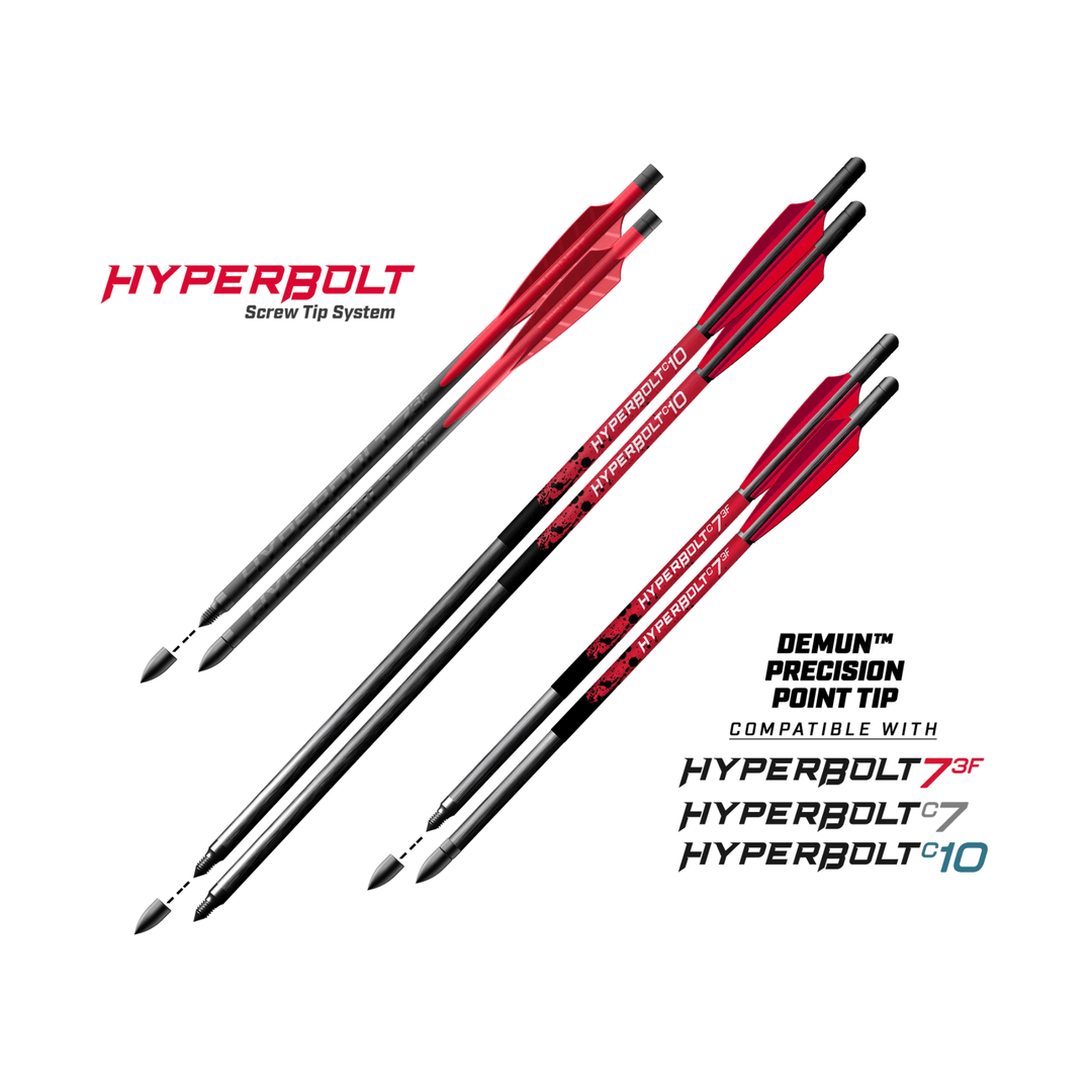 Barnett Demun Precision Point Tips 12 pack