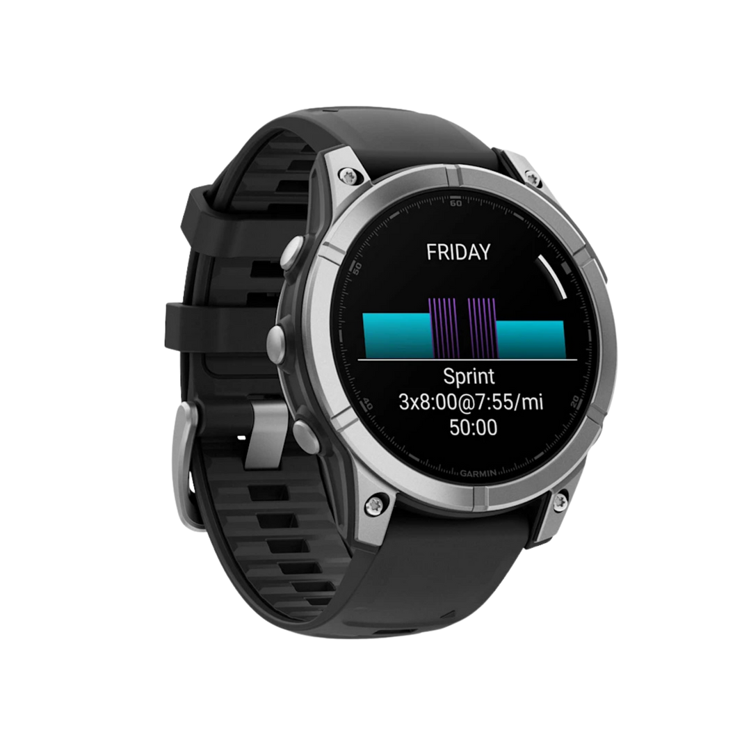 Garmin fēnix® 8 Smartwatch - Bundle with Free Charging Accessories