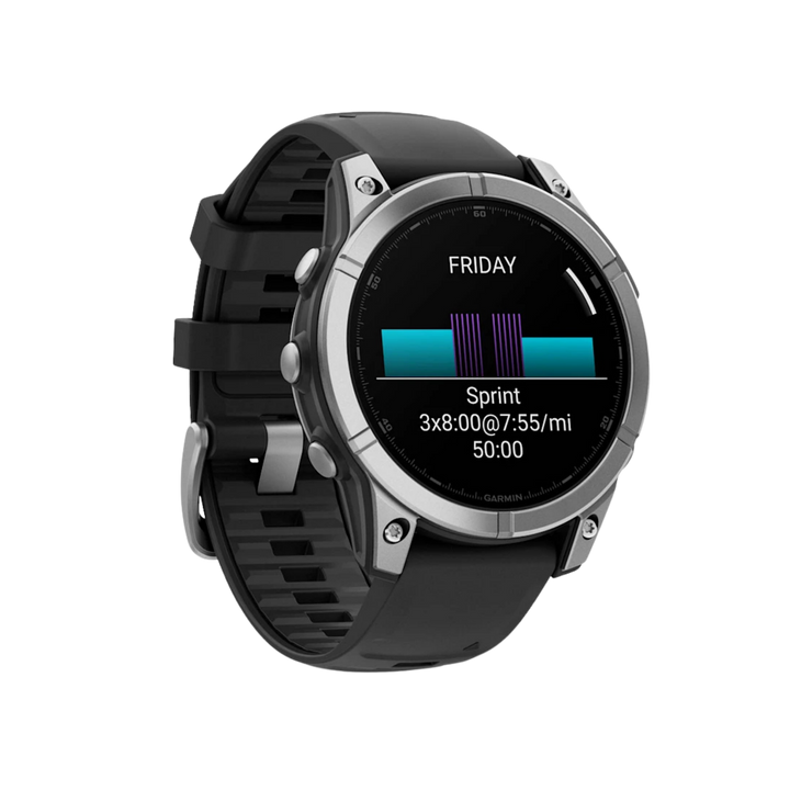Garmin fēnix® 8 Smartwatch - Bundle with Free Charging Accessories