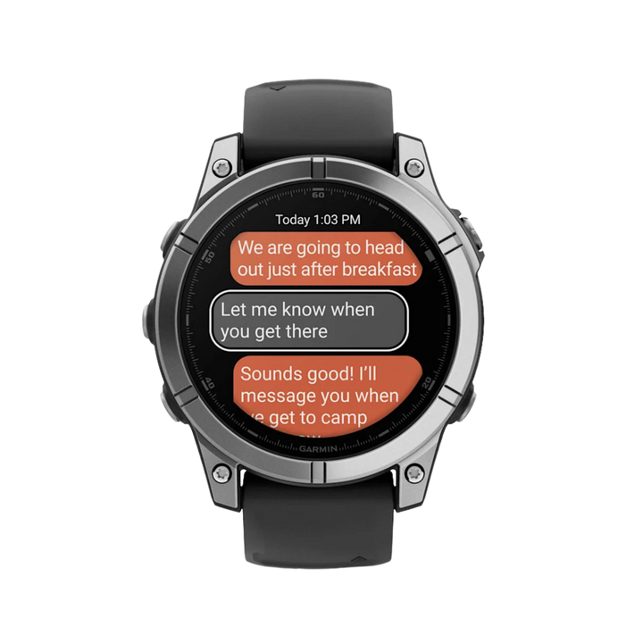Garmin fēnix® 8 Smartwatch - Bundle with Free Charging Accessories
