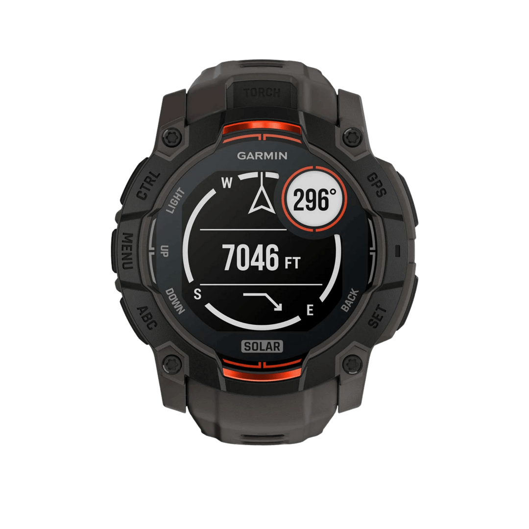 Garmin Instinct® 3 Smartwatch - Bundle with Free Charging Accessories