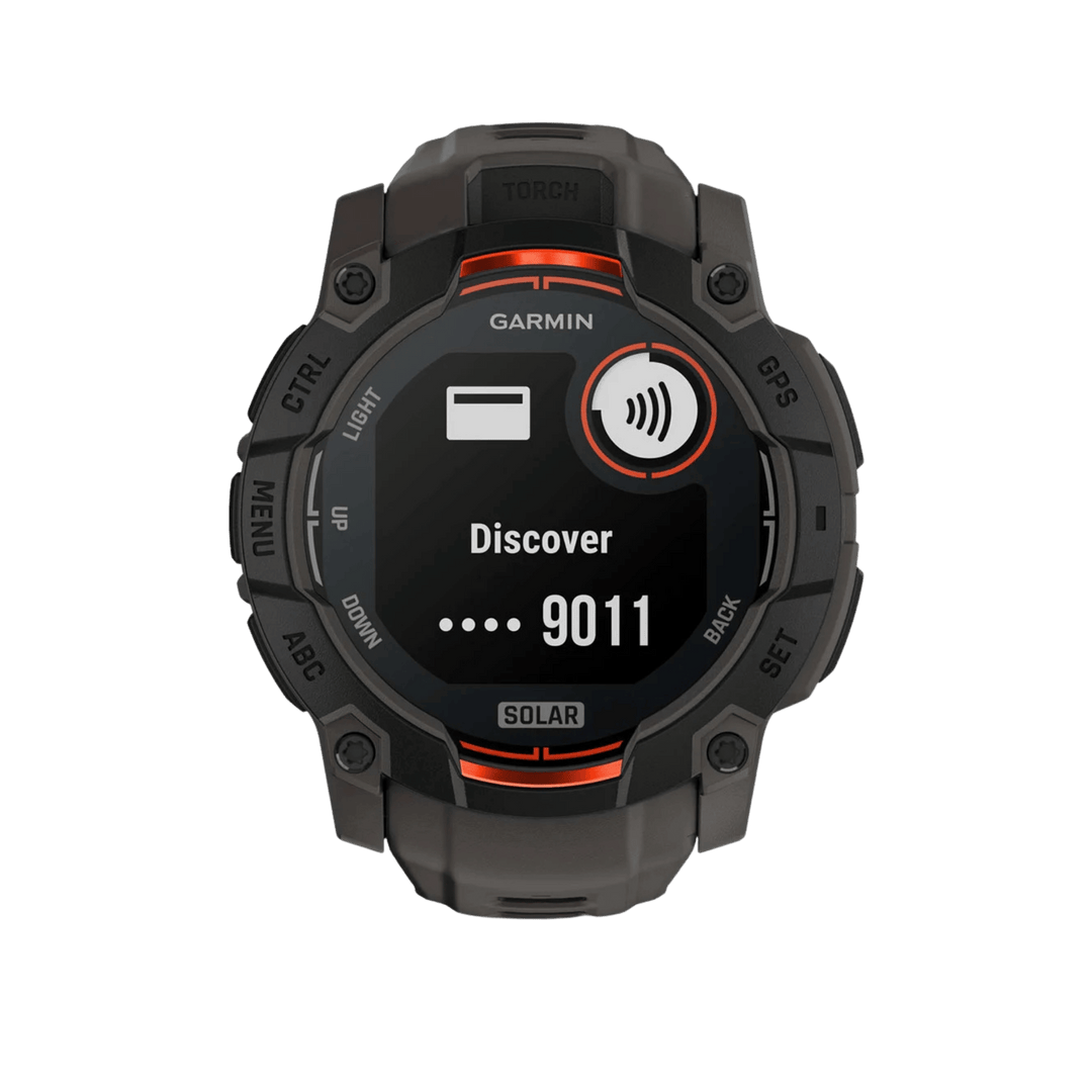 Garmin Instinct® 3 Smartwatch - Bundle with Free Charging Accessories