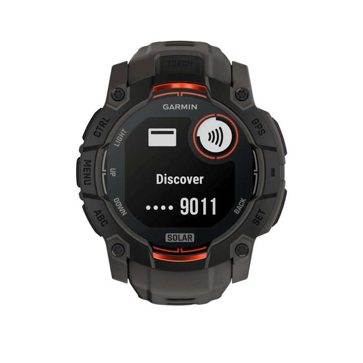 Garmin Instinct® 3 Smartwatch - Bundle with Free Charging Accessories
