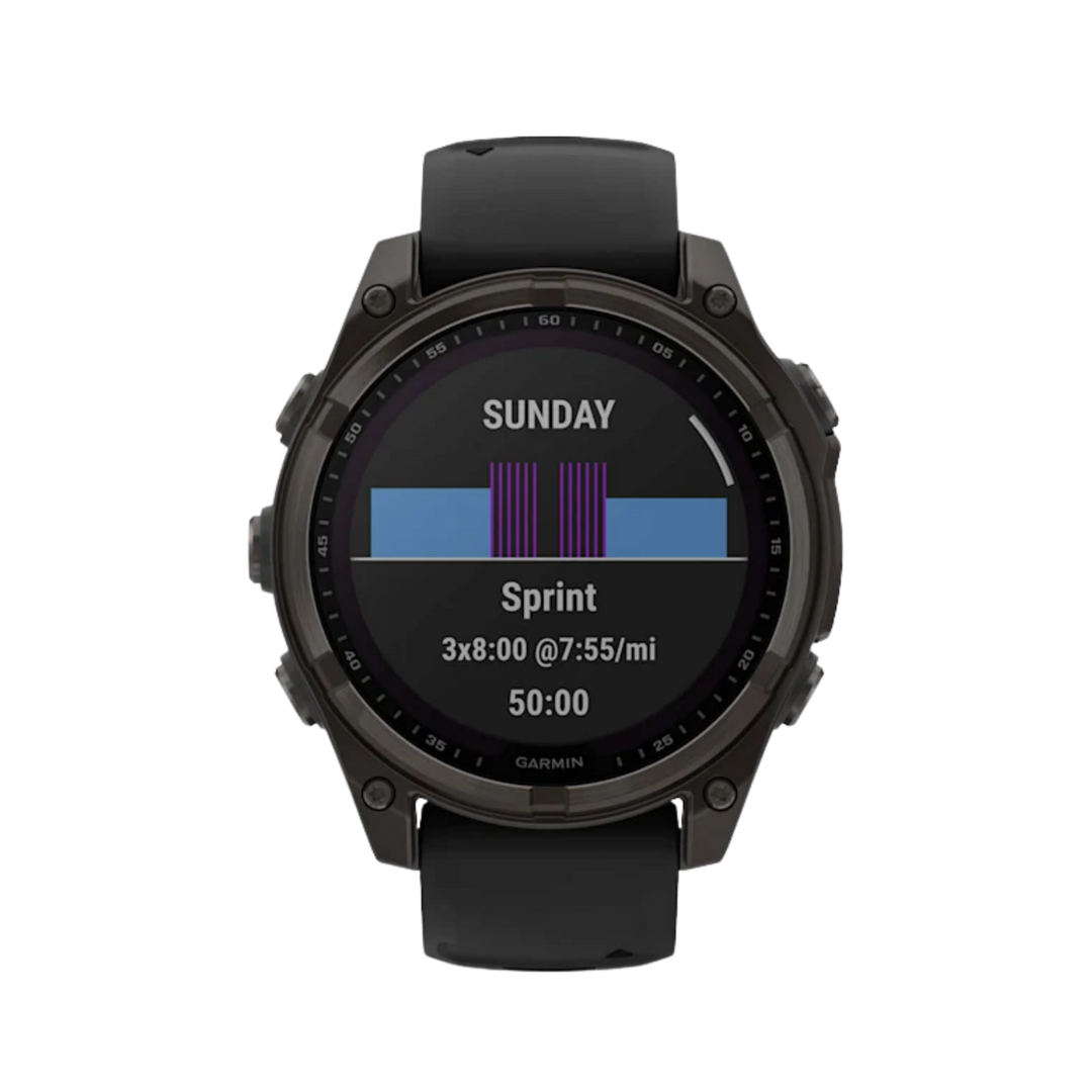 Garmin fēnix® 8 Smartwatch - Bundle with Free Charging Accessories