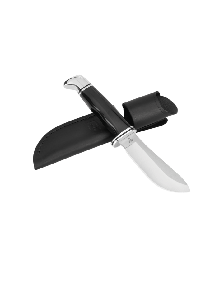 Buck Skinner Fixed Blade Hunting Knife (4" Satin)
