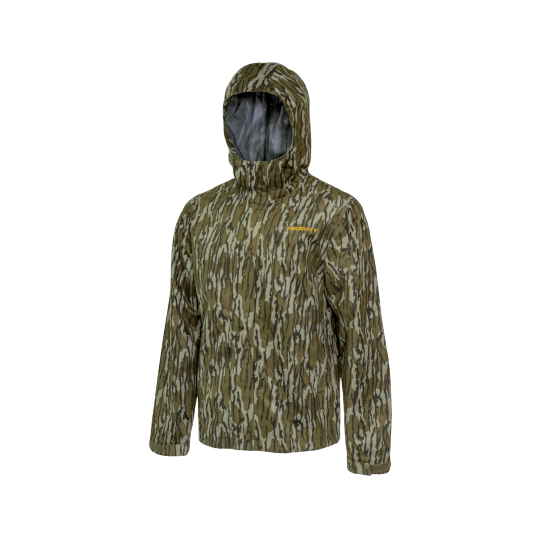Muddy Men's TRX Lightweight Rain Jacket - Mossy Oak Bottomland