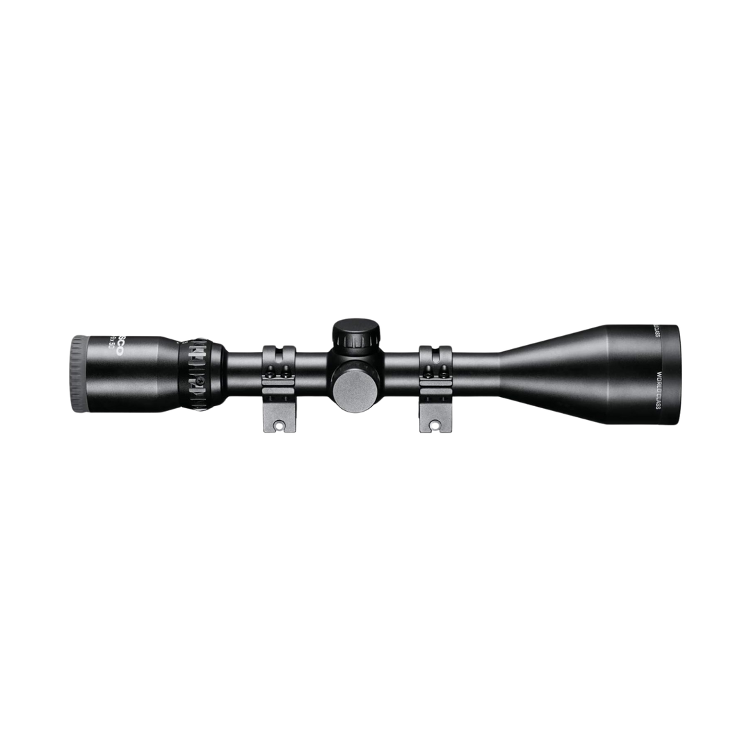 Tasco World Class 3-9X50mm 30/30 Duplex Riflescope w/Rings