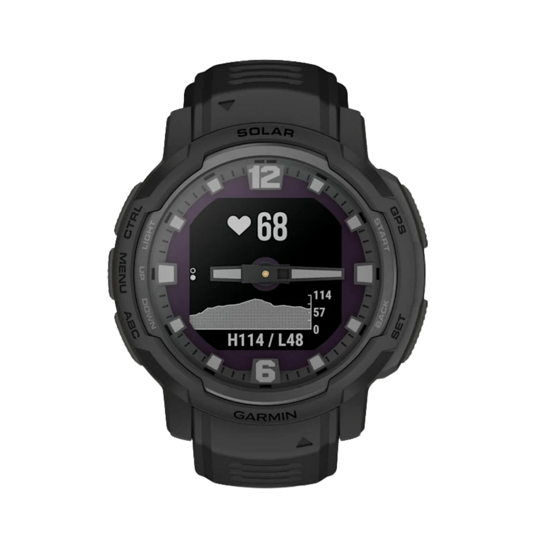 Garmin Instinct® Crossover Smartwatch - Bundle with Free Charging Accessories