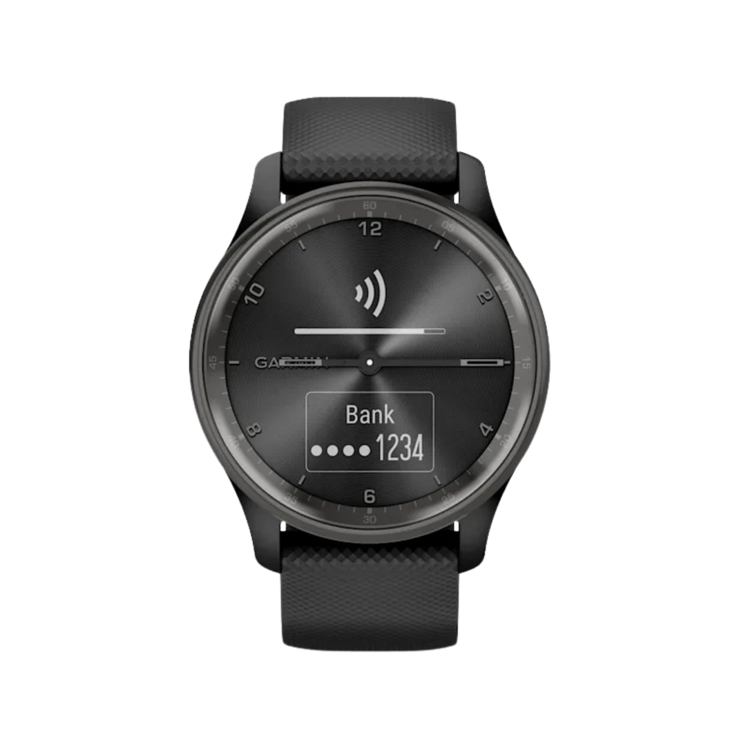Garmin vívomove® Trend Hybrid Smartwatch - Bundle with Free Charging Accessories