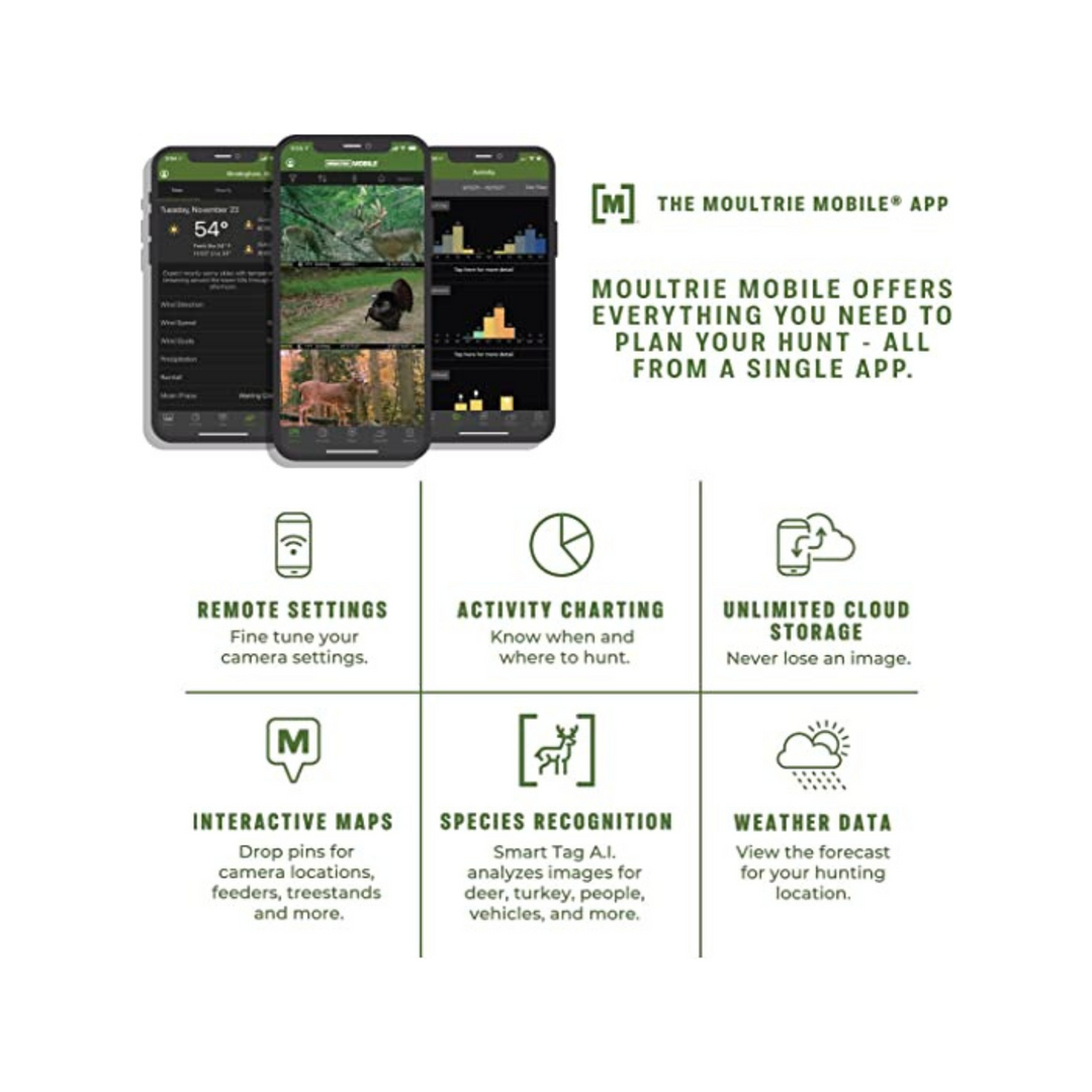 Data Plans Moultrie Game Camera Plans EXO Cellular Trail Camera