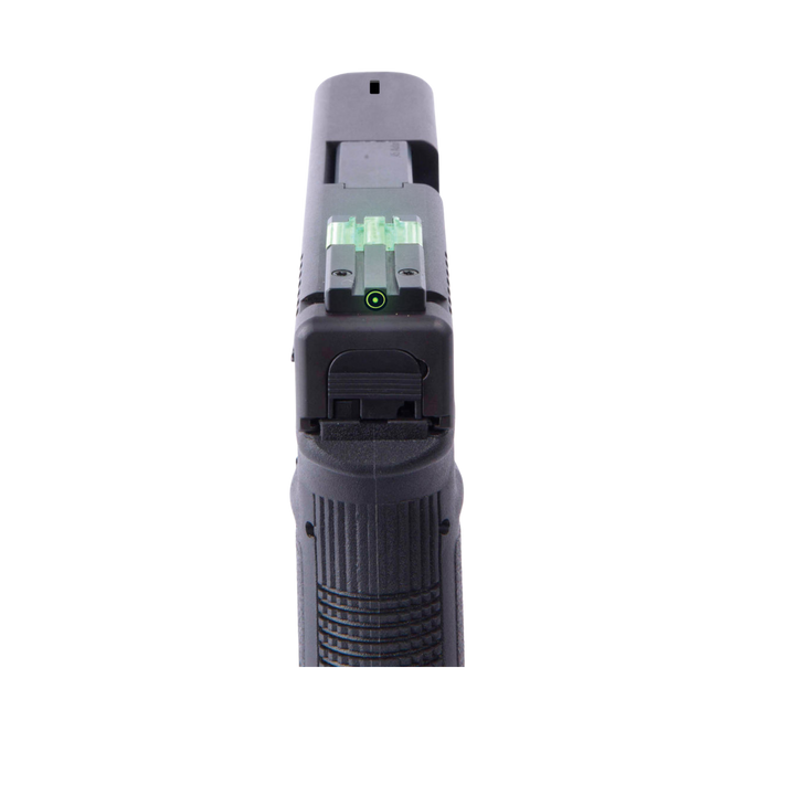 Meprolight Fiber Optic/Tritium Bull's-Eye Rear Pistol Sight for Glock (Green)