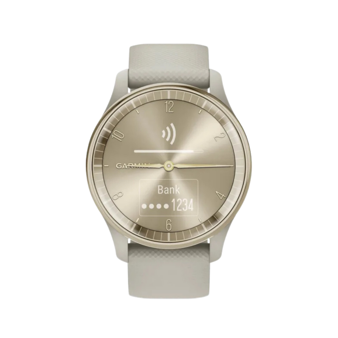 Garmin vívomove® Trend Hybrid Smartwatch - Bundle with Free Charging Accessories