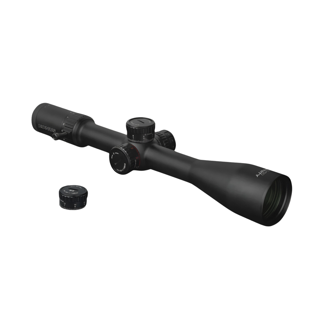 KONUS Eternity 6x-24x50 Zoom Riflescope with First Focal Plane & Zero-Stop Technology