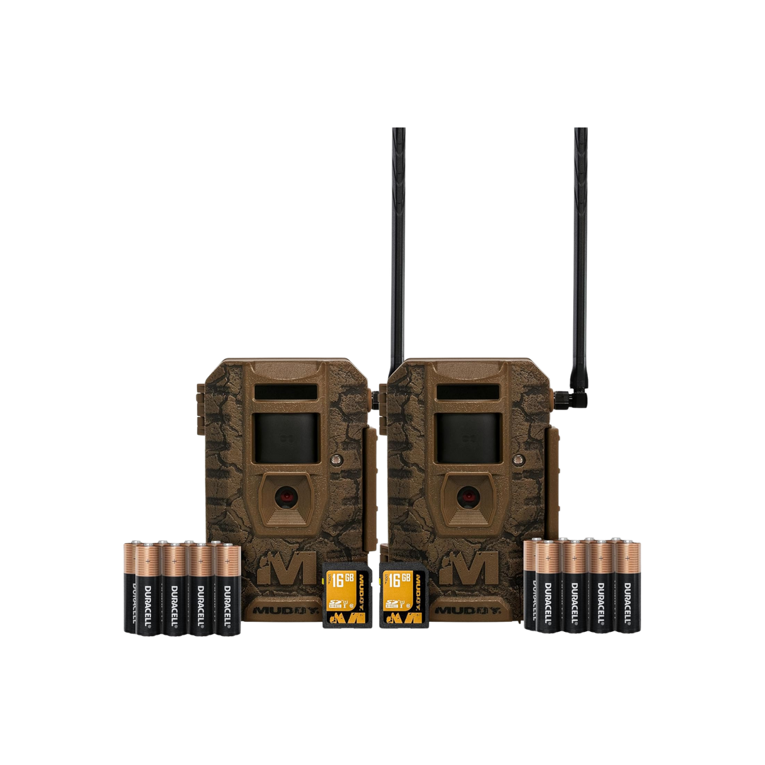 Muddy Mitigator 3.0 Cellular Trail Camera Combo - 2Pk