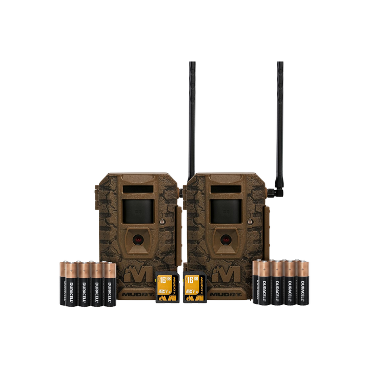 Muddy Mitigator 3.0 Cellular Trail Camera Combo - 2Pk