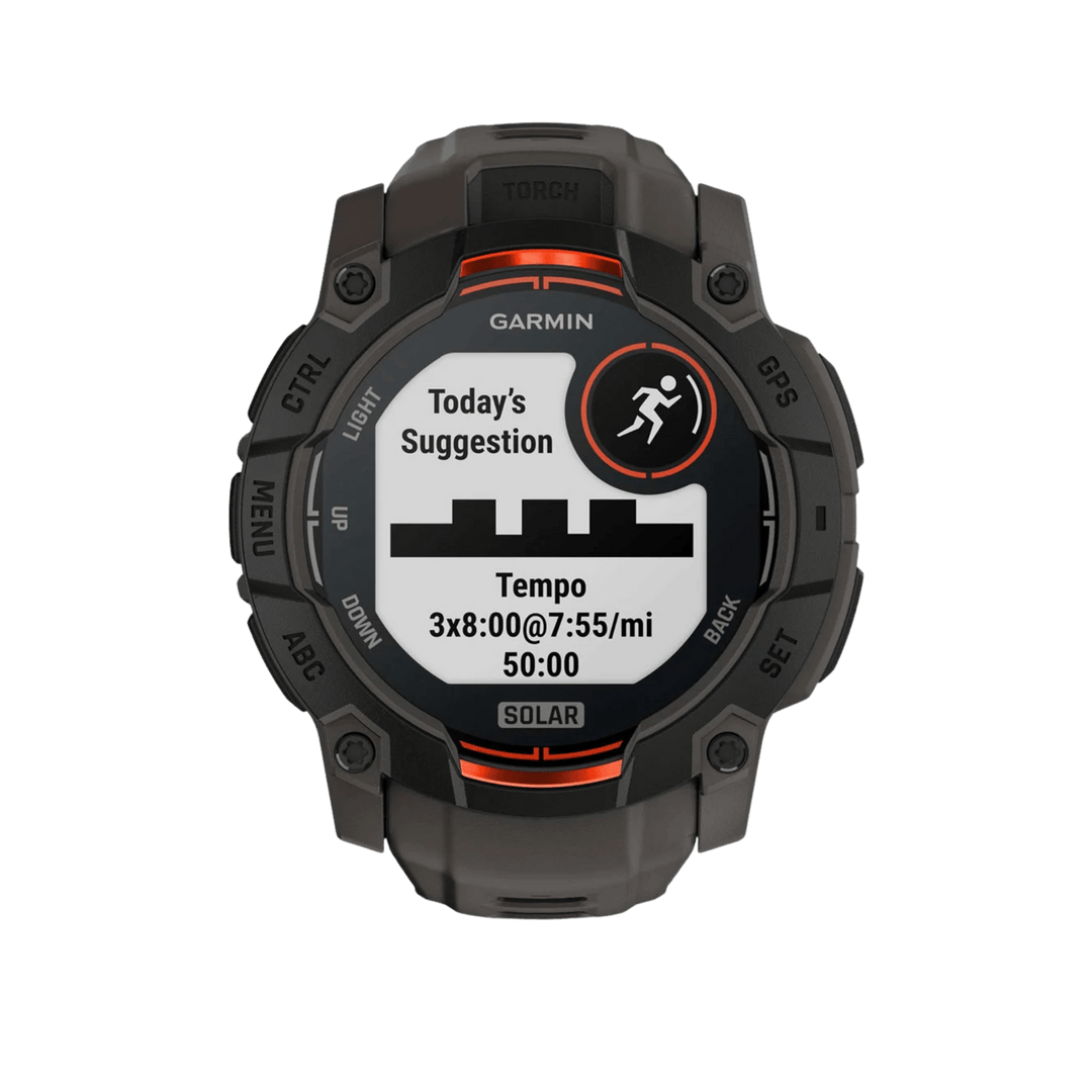 Garmin Instinct® 3 Smartwatch - Bundle with Free Charging Accessories