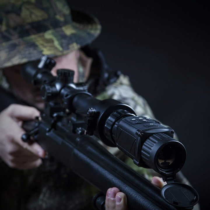 AGM Global Vision Rattler TC35-384 Thermal Clip On Riflescope 384x288 Resolution,WiFi,16GB Built in Storage