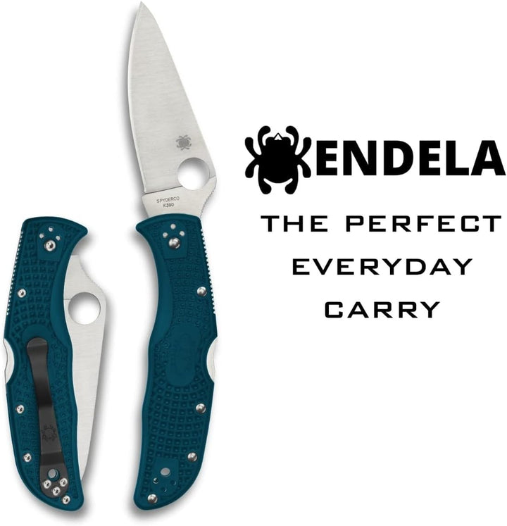 SpyderCo Endela Lightweight Knife and Knife Sharpening System Bundle