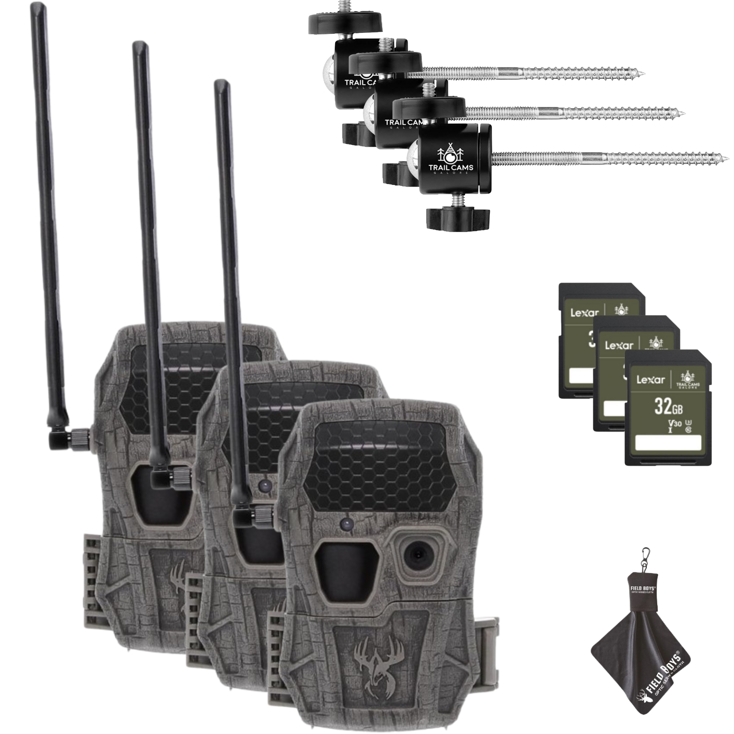 BUY 3 & SAVE! Wildgame Innovations Encounter XT Cellular Trail Camera