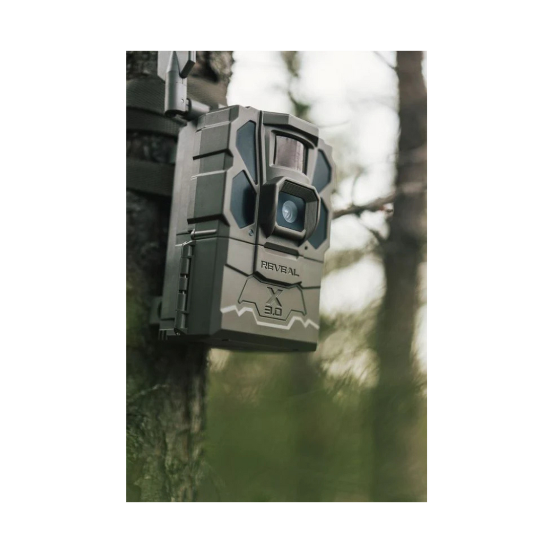 BUY 4 & SAVE! TACTACAM REVEAL X GEN 3.0  with Lipo Batteries, Solar Panels, and SD Cards