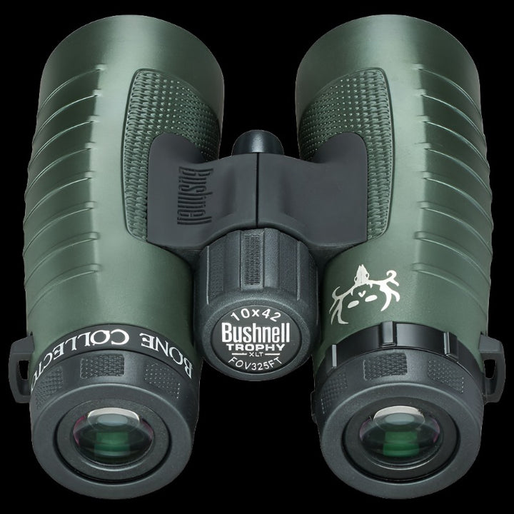 Bushnell Trophy XLT Roof Prism Binoculars 10x42, Waterproof & Fogproof