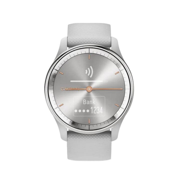 Garmin vívomove® Trend Hybrid Smartwatch - Bundle with Free Charging Accessories
