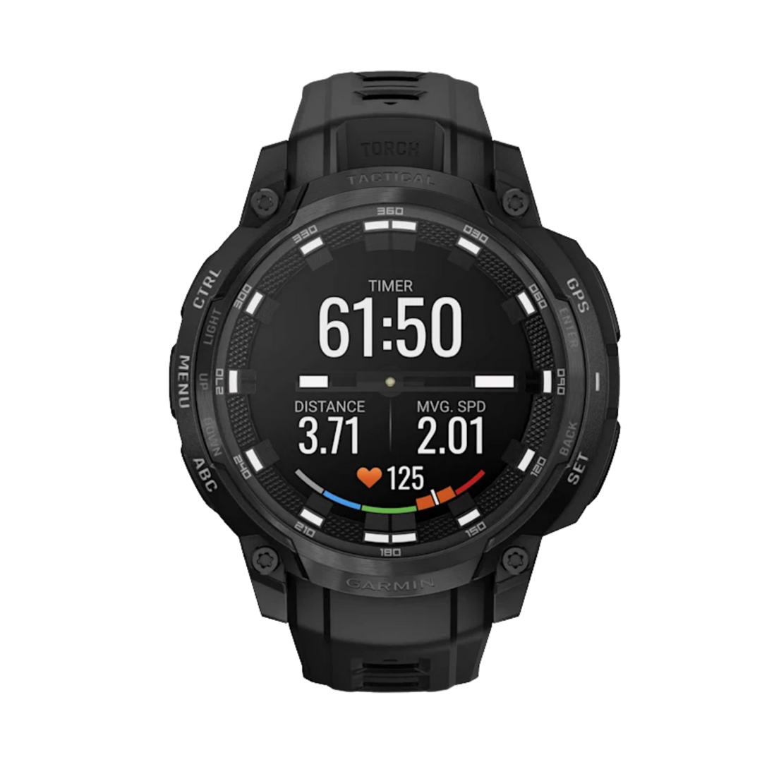Garmin Instinct® Crossover Smartwatch - Bundle with Free Charging Accessories