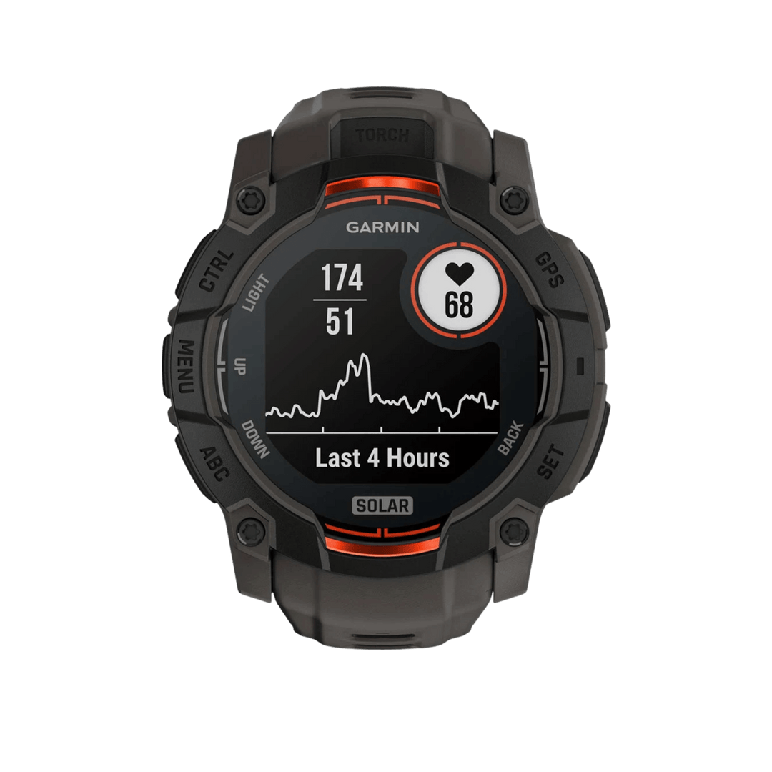Garmin Instinct® 3 Smartwatch - Bundle with Free Charging Accessories