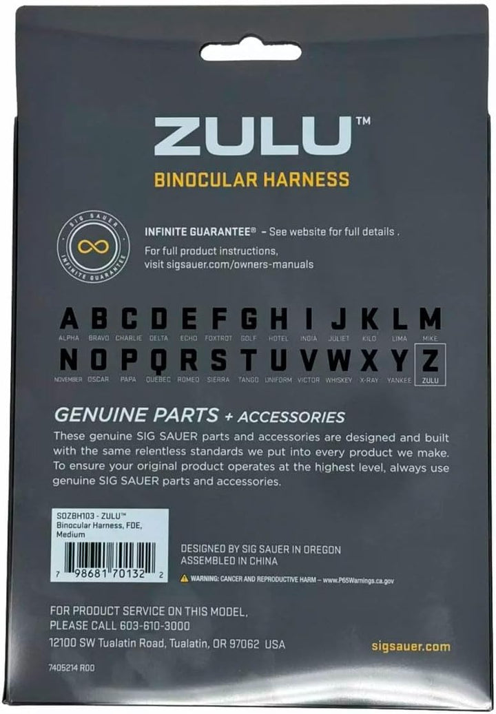 Sig Sauer Zulu Binocular Harness