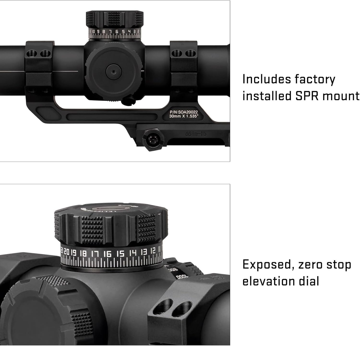 Sig Sauer TANGO-SPR 6-24x52mm Riflescope + Mount – Freedom USA Sales