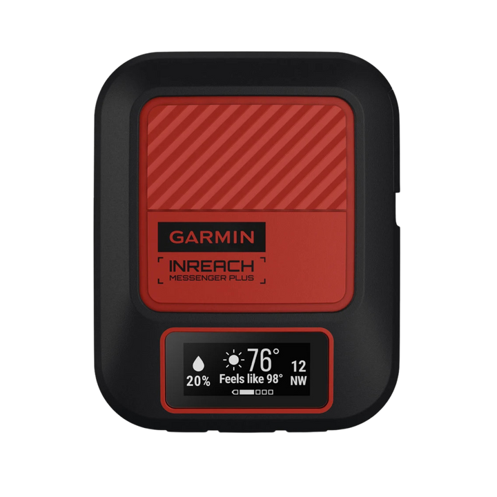 Garmin inReach Messenger Plus in use