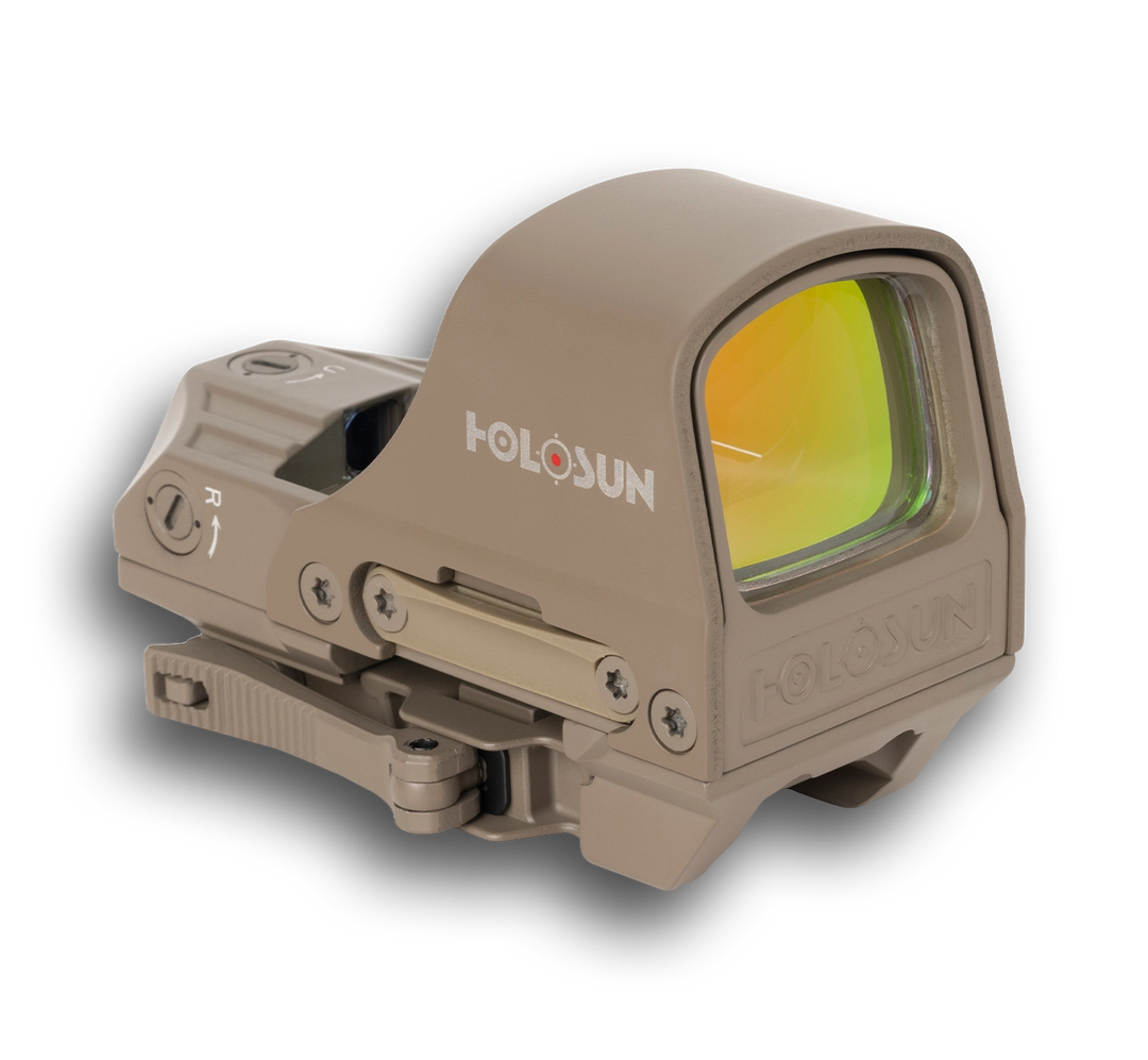 Holosun HS510C-FDE-R Open Reflex Red Dot Sight FDE