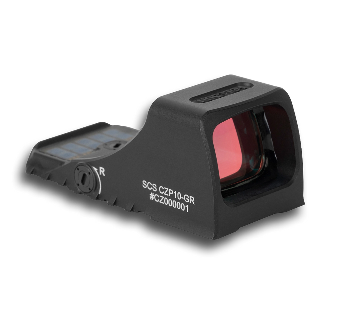 Holosun SCS-P10-GR Solar Charging Green Dot Sight for CZ P10