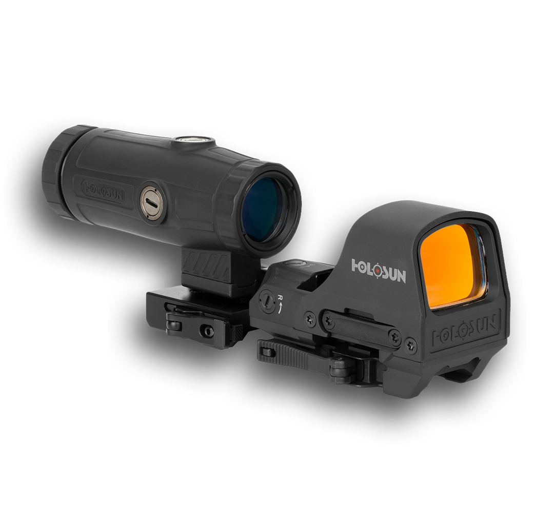 Holosun HS510C plus HM3X 3x Magnifier Combo Red Reticle