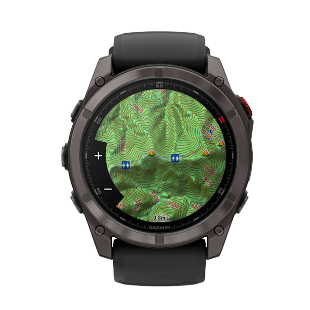 Garmin fēnix® 8 Smartwatch - Bundle with Free Charging Accessories