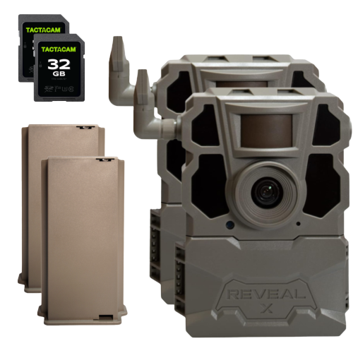 TACTACAM Reveal X Gen 2.0 LTE Cellular Trail Camera - Hunt More Combo