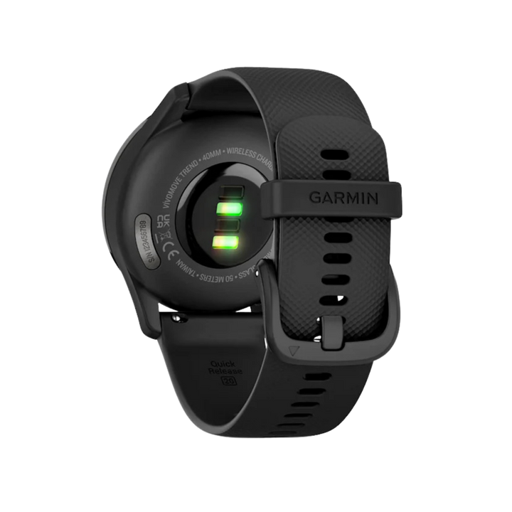Garmin vívomove® Trend Hybrid Smartwatch - Bundle with Free Charging Accessories