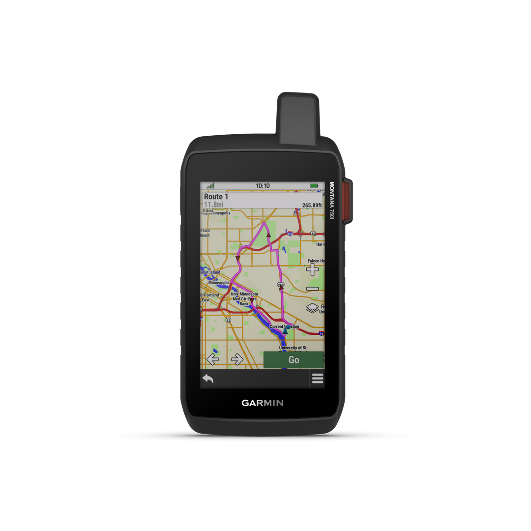 Garmin Montana® 750i Rugged GPS Navigator with inReach® Satellite Technology and 8MP Camera