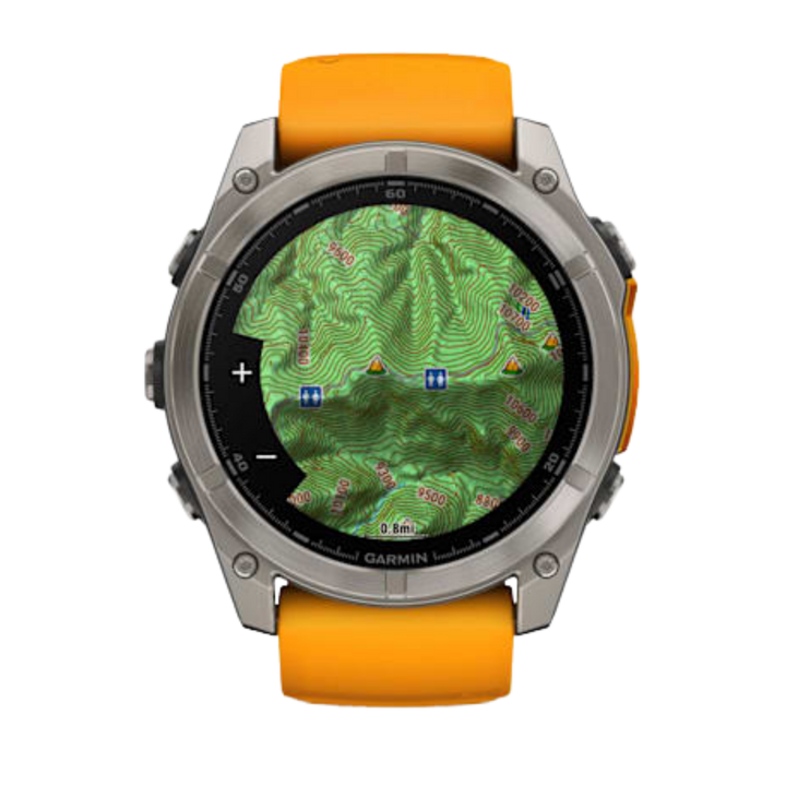 Garmin fēnix® 8 Smartwatch - Bundle with Free Charging Accessories
