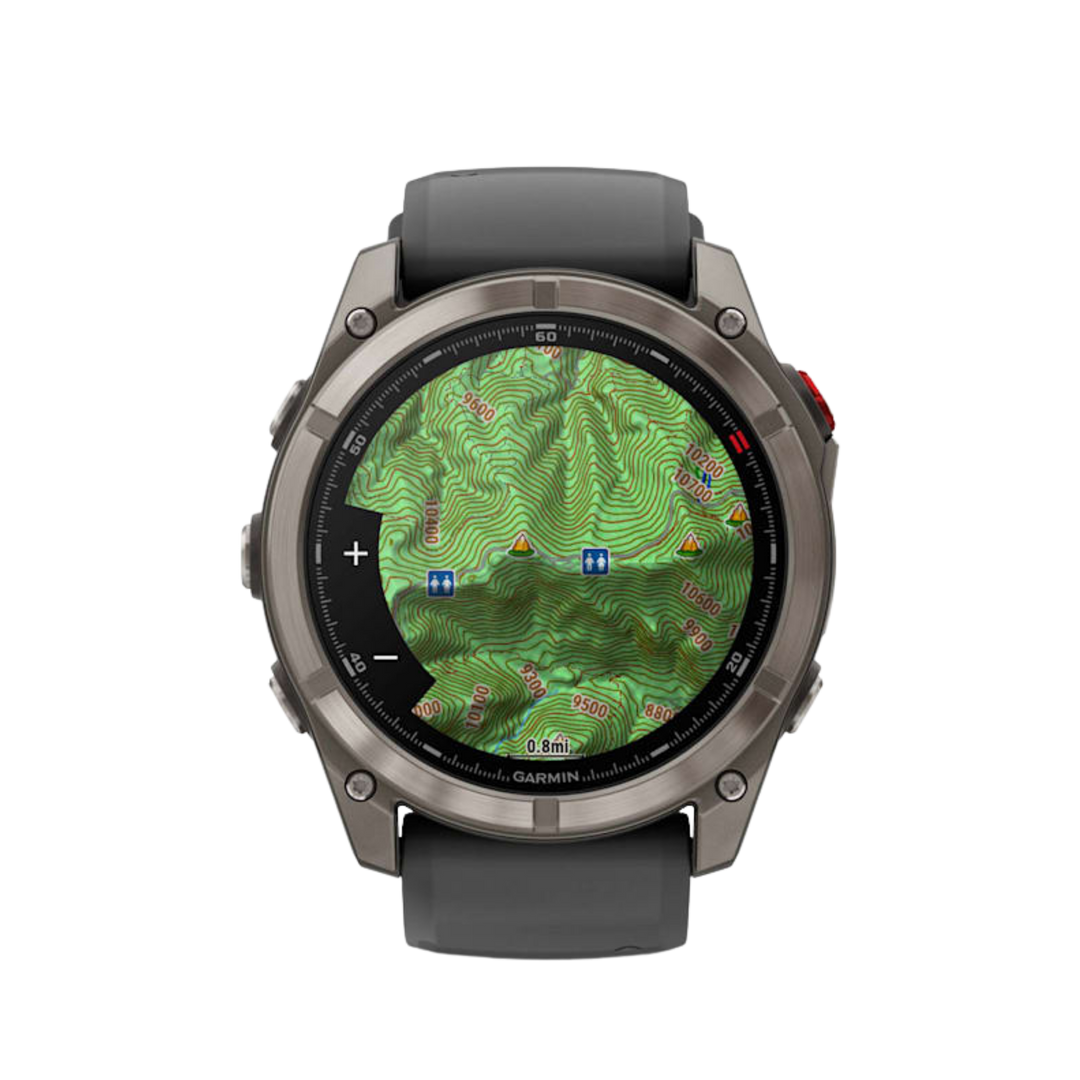 Garmin fēnix® 8 Smartwatch - Bundle with Free Charging Accessories