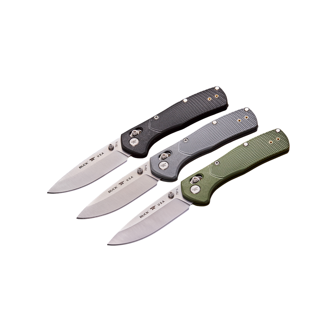 Buck Knives Range Pro Crossbar Lock Folding Knife 3.375" 154CM Satin Drop Point