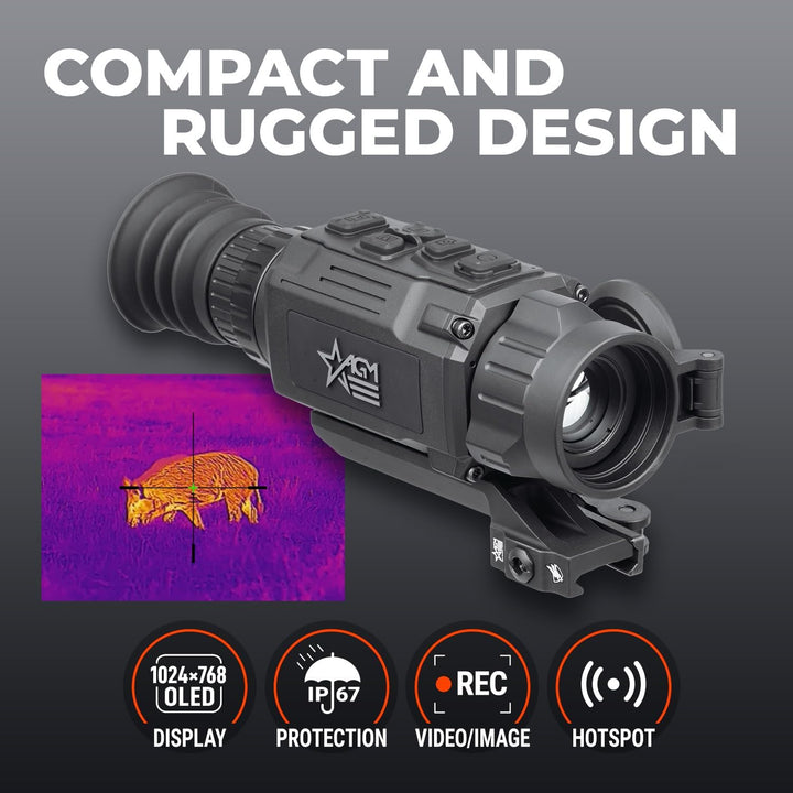 AGM RATTLER V2 25-384 Thermal Imaging Riflescope