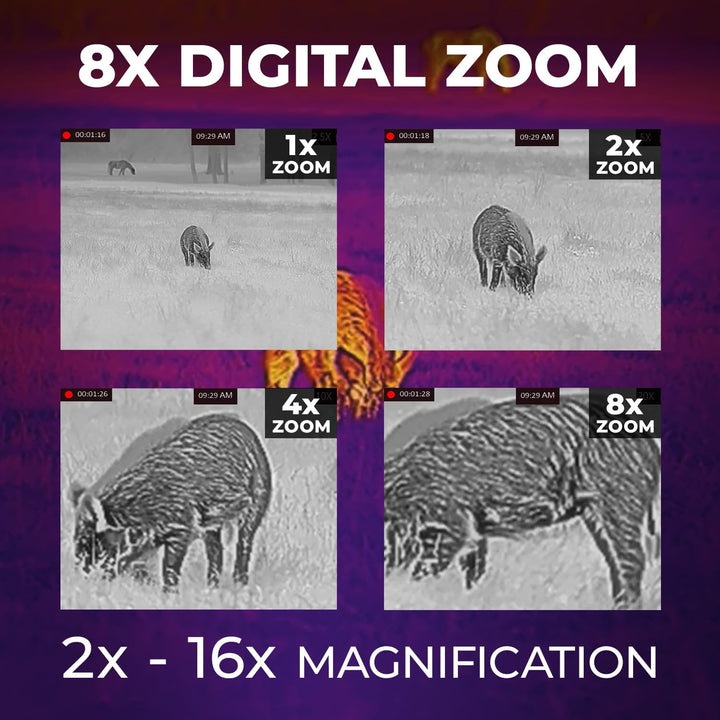 AGM RattlerV2 35-640 Rechargeable Thermal Imaging Riflescope