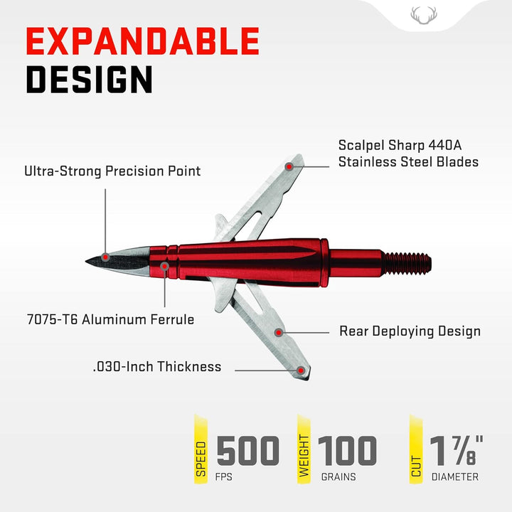 TenPoint EVO-X CenterPunch Broadheads (3-pack)