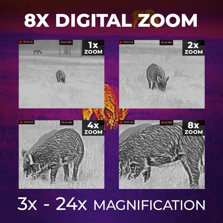 AGM RattlerV2 35-384 Rechargeable Thermal Imaging Riflescope