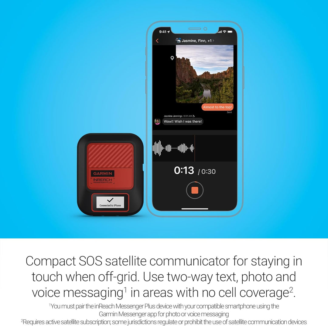 Garmin inReach Messenger Plus packaging