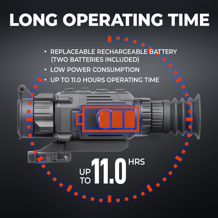 AGM RattlerV2 35-384 Rechargeable Thermal Imaging Riflescope