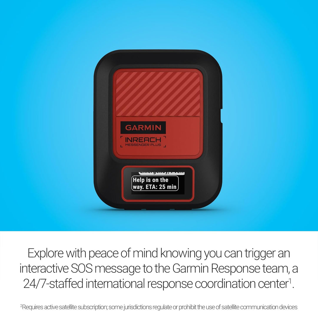Garmin inReach Messenger Plus messaging