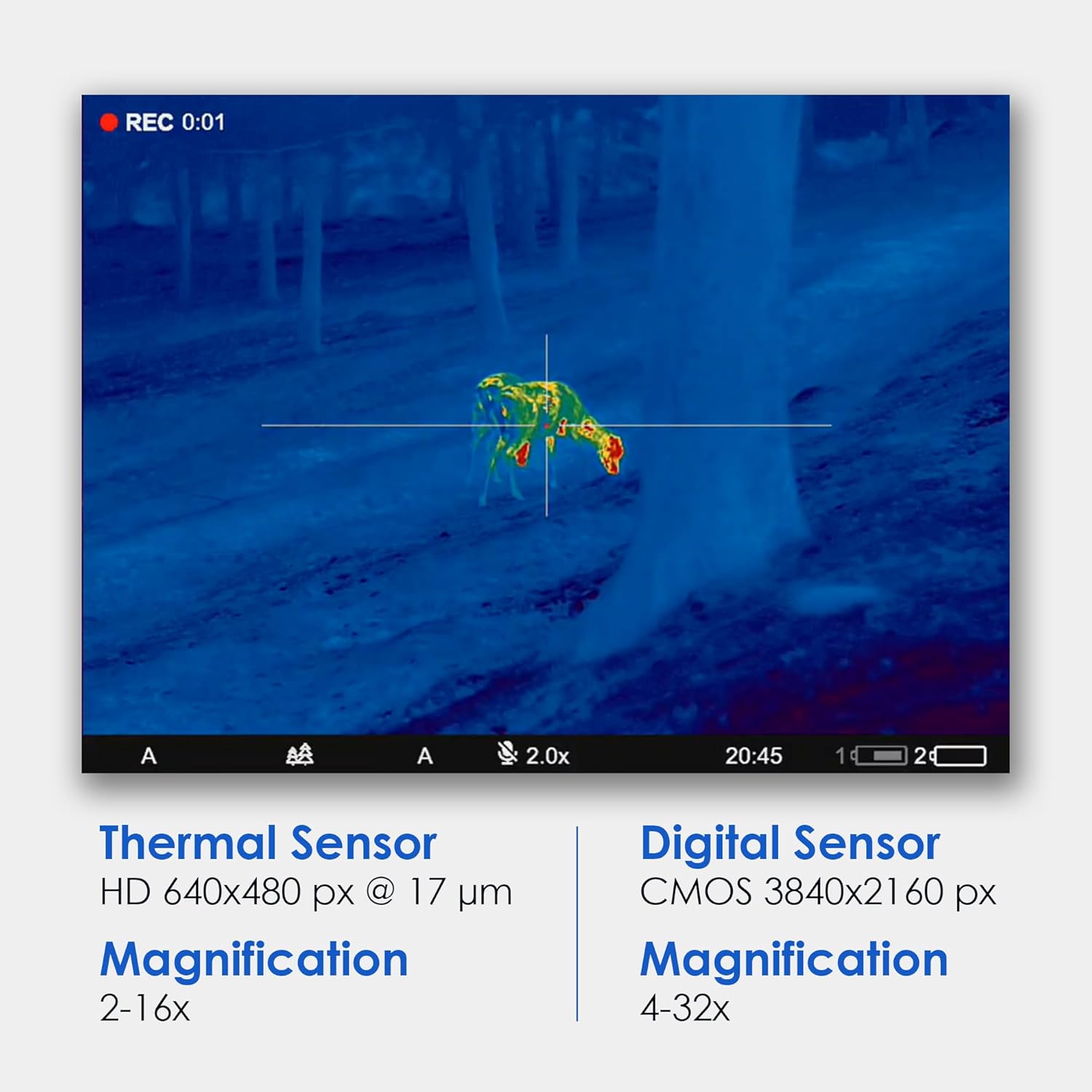 Pulsar Thermion Duo DXP55 2-16x50mm Multispectral Thermal