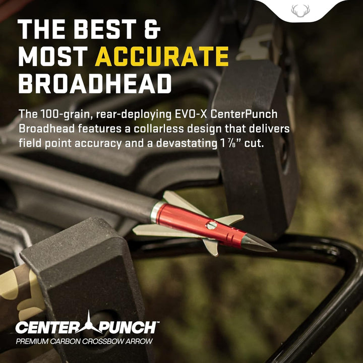 TenPoint EVO-X CenterPunch Broadheads (3-pack)